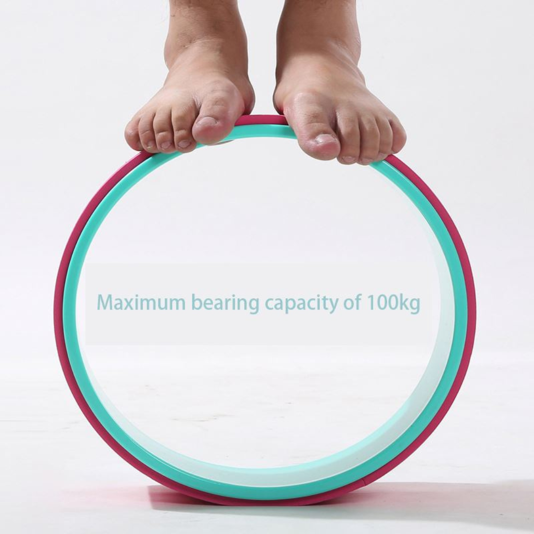 Premium TPE Yoga Wheel – Enhance Your Flexibility & Strength