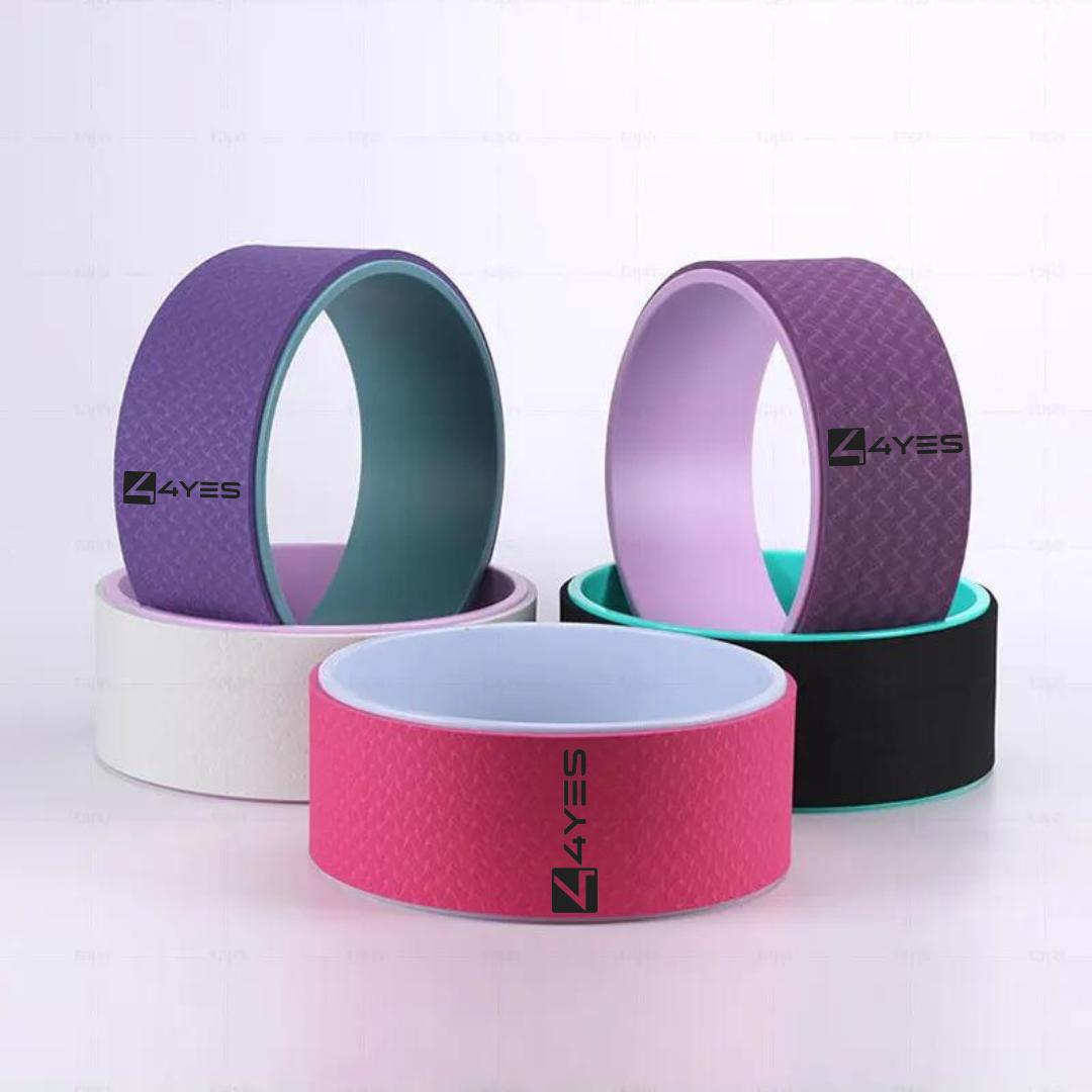 Premium TPE Yoga Wheel – Enhance Your Flexibility & Strength