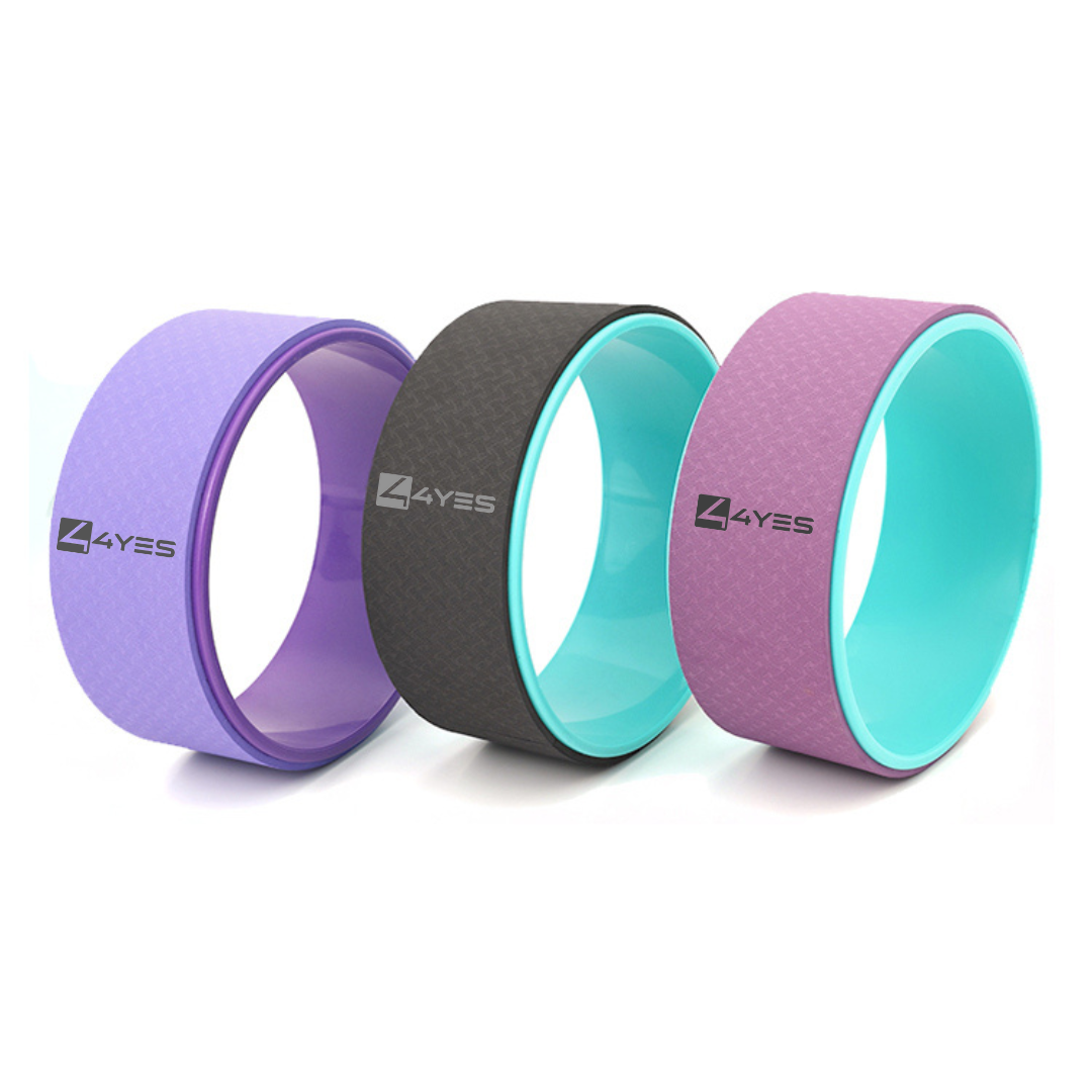 Premium TPE Yoga Wheel – Enhance Your Flexibility & Strength