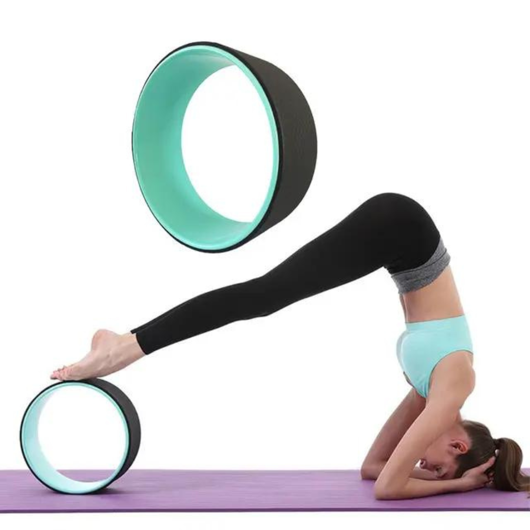 Premium TPE Yoga Wheel – Enhance Your Flexibility & Strength