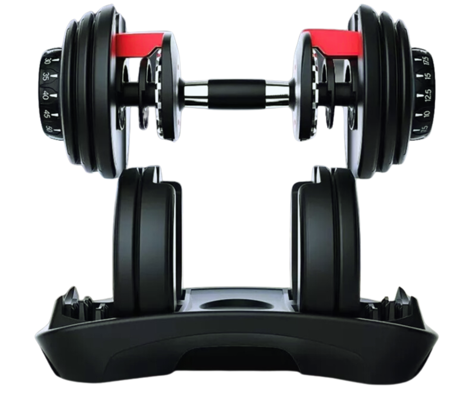 Premium Quality 4yes Adjustable Multi Weight Dumbbell Set of 2