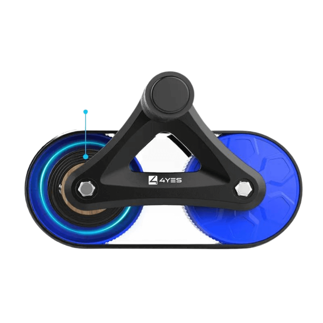 Ab Roller Wheel With Automatic Rebound