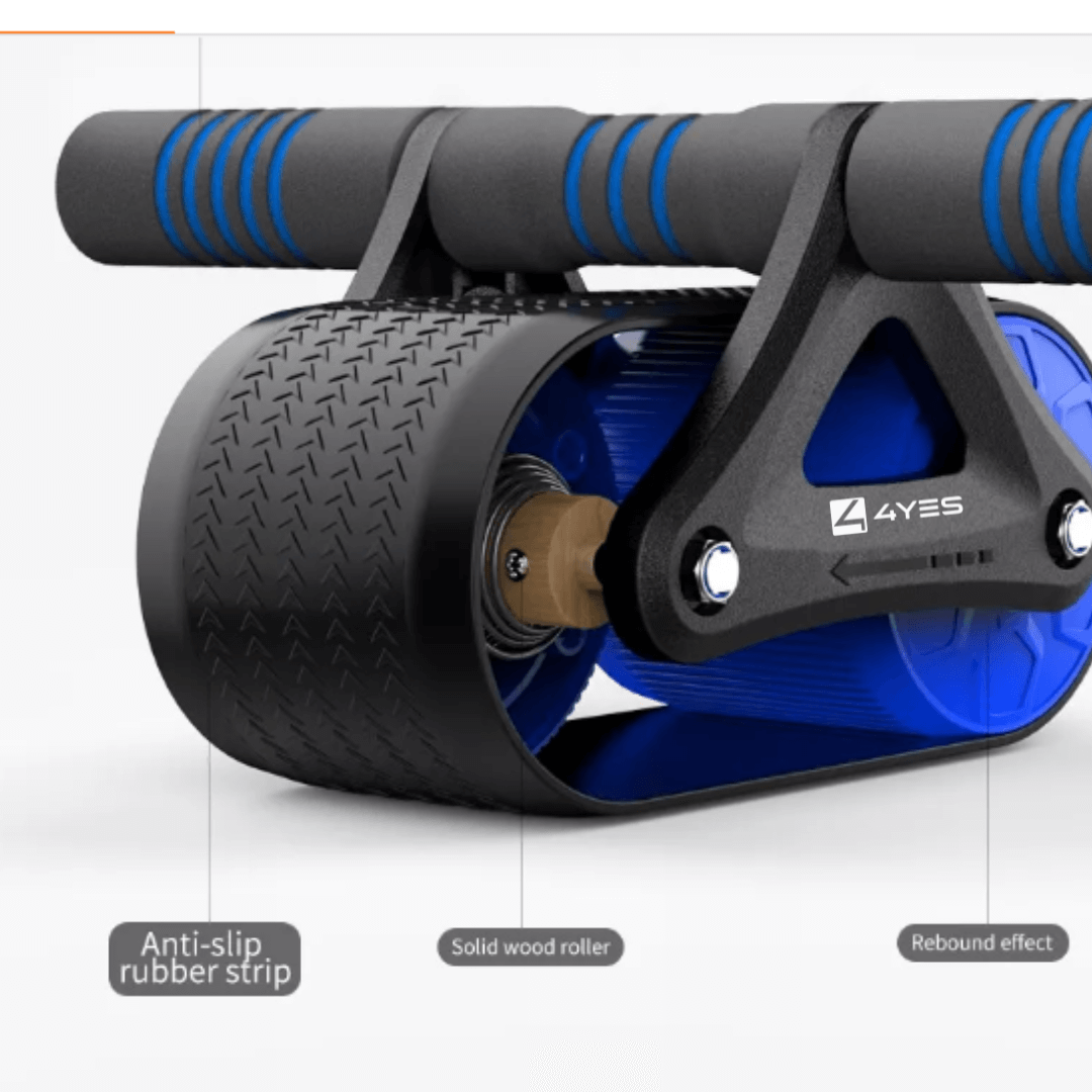 Ab Roller Wheel With Automatic Rebound