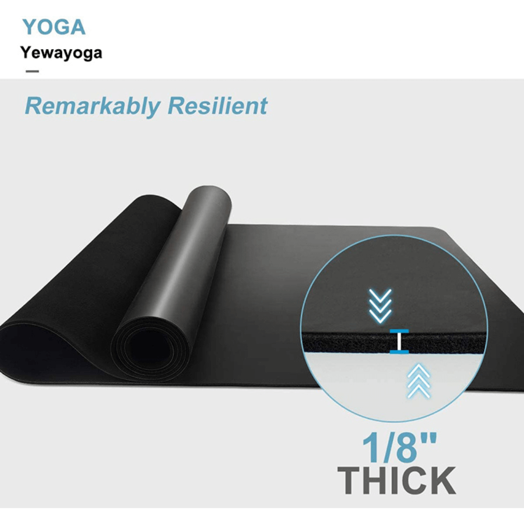 Premium Quality PU Rubber Anti Grip Yoga Mat