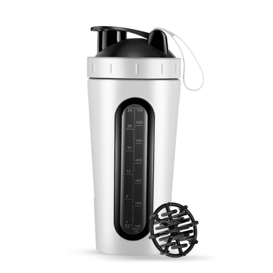 Stainless Steel Gym Protein Shaker Bottle