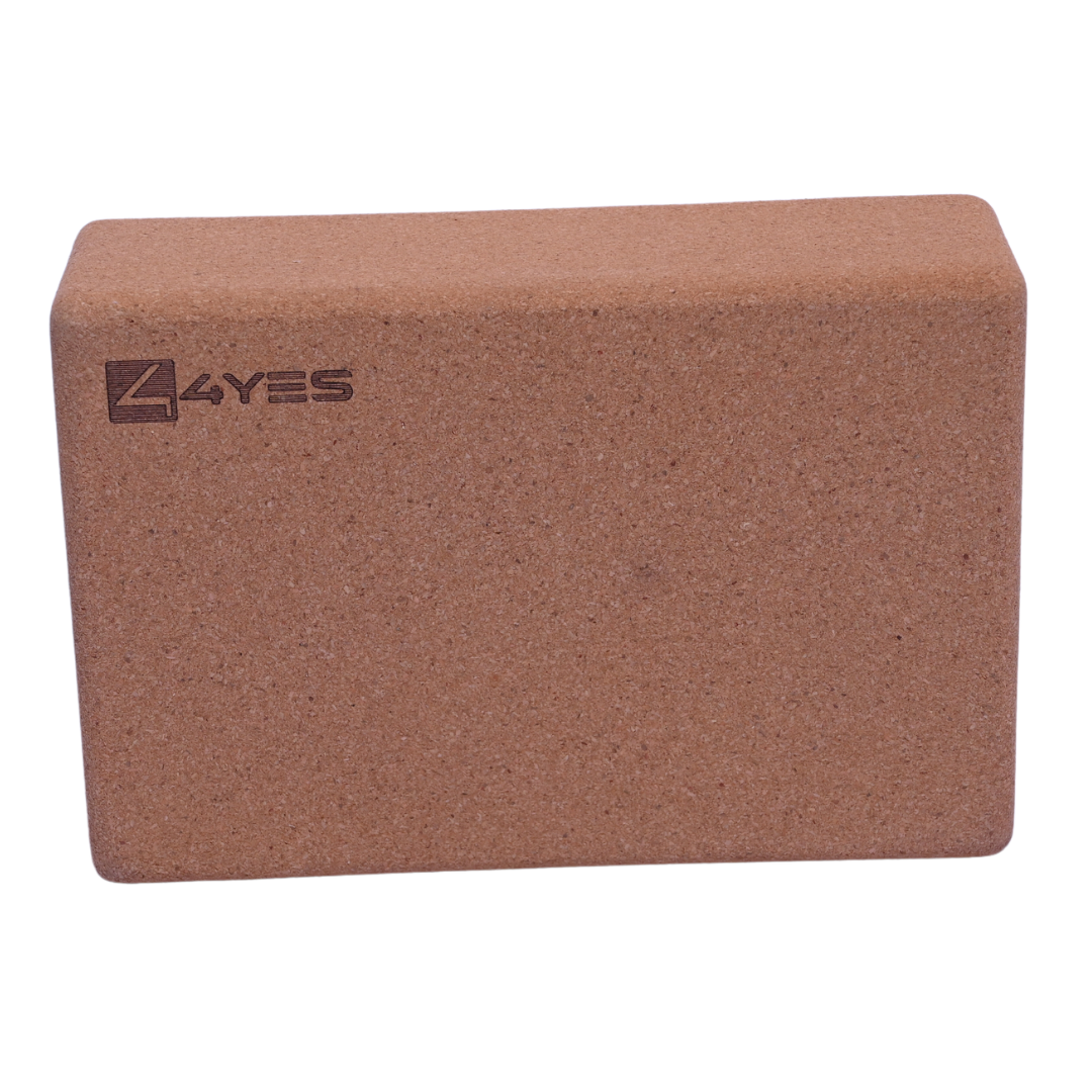 Natural Cork Yoga Block Set Of 2