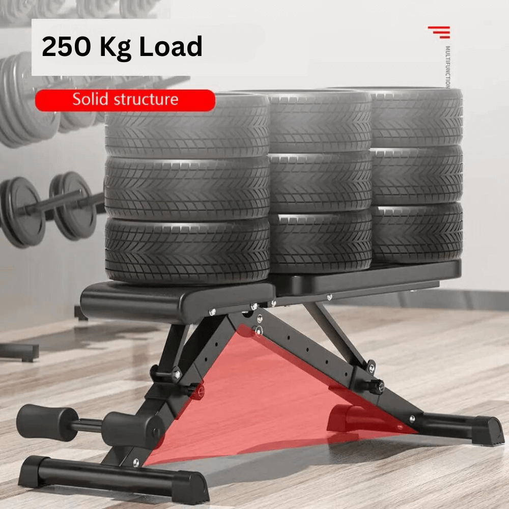 Foldable workout bench