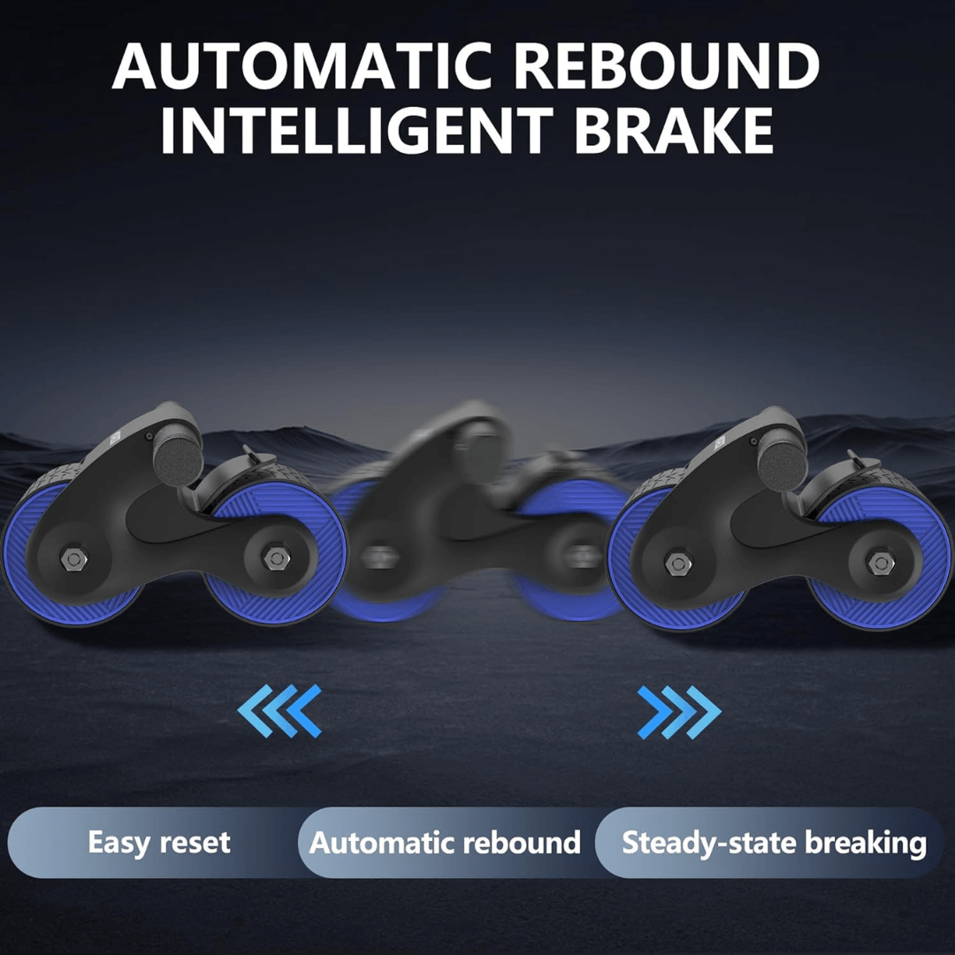 Ab Roller Wheel With Automatic Rebound