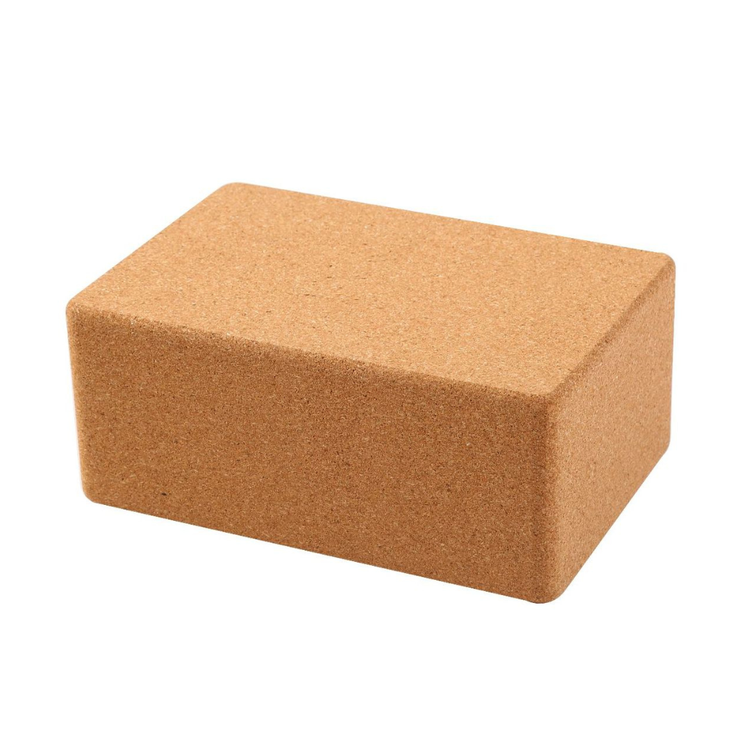 Natural Cork Yoga Block Set Of 2