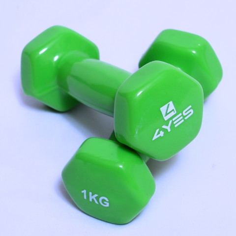 4YES Light Weight Dumbbell Set